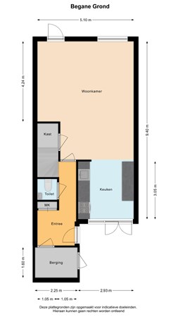 Floorplan - Goudappel 116, 2635 MN Den Hoorn